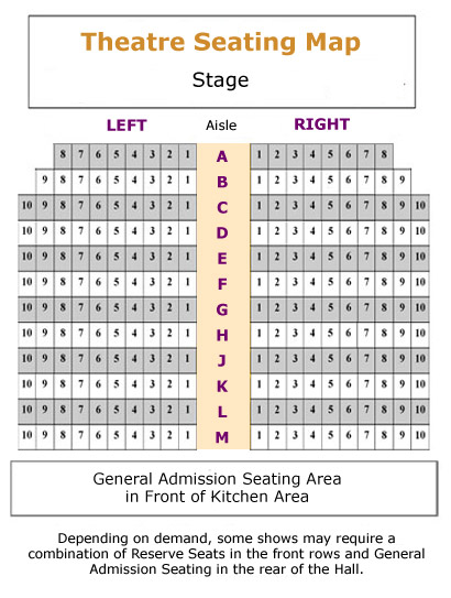 Theatre Seating Map